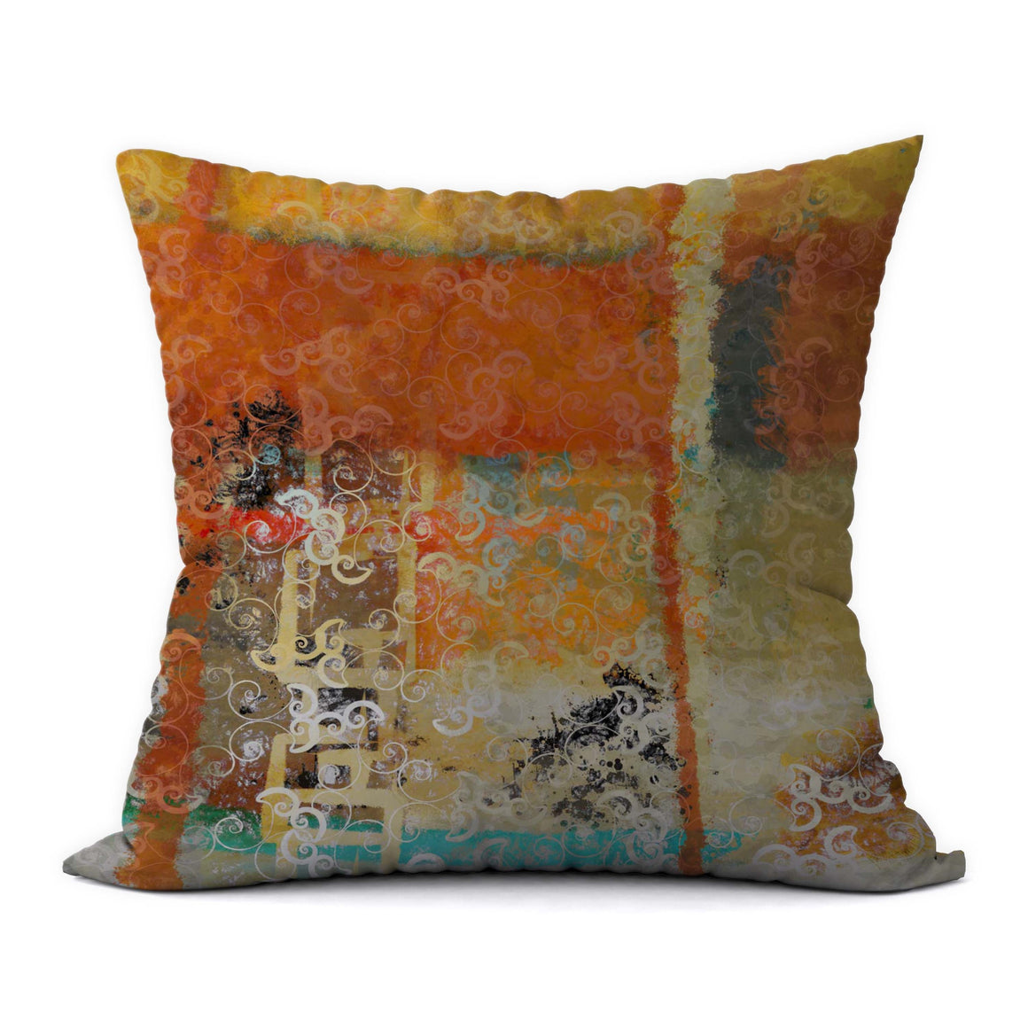 Autumn Leaves 2 #752 Decorative Throw Pillow