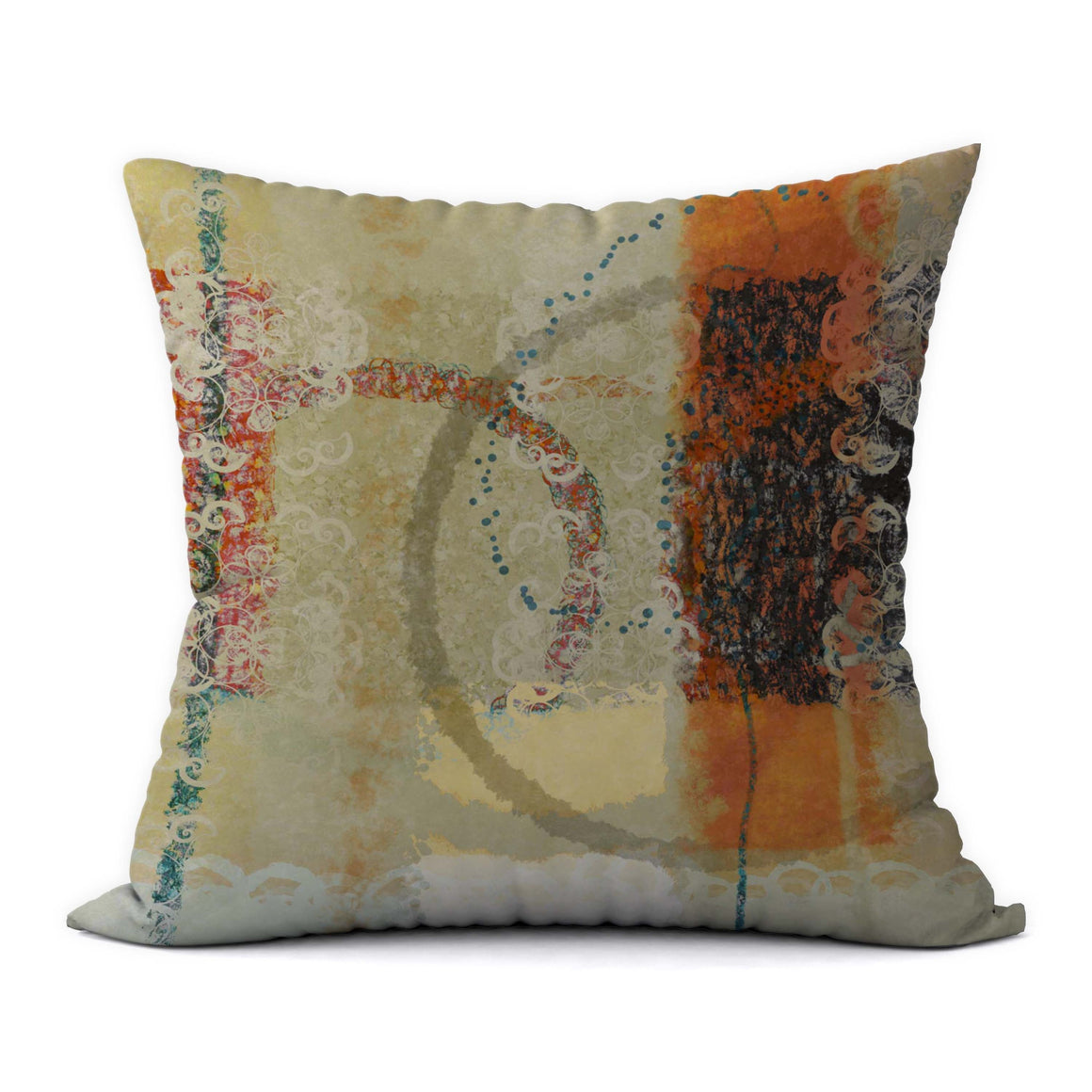 Autumn Leaves 2 #753 Decorative Throw Pillow