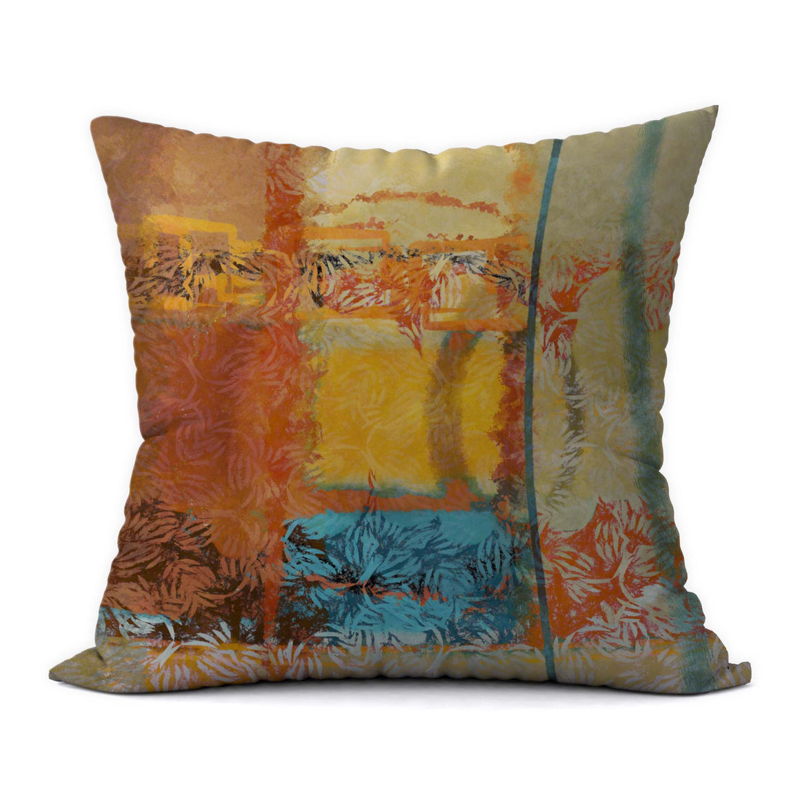 Autumn Leaves 2 #758 Decorative Throw Pillow