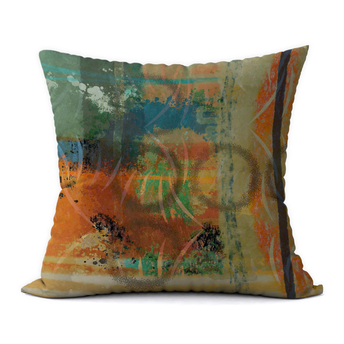 Autumn Leaves 2 #765 Decorative Throw Pillow