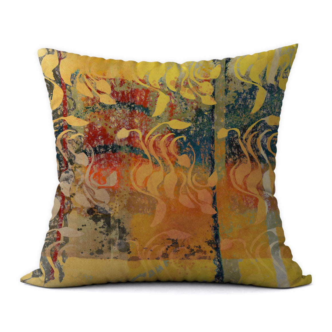 Autumn Leaves 2 #791 Decorative Throw Pillow