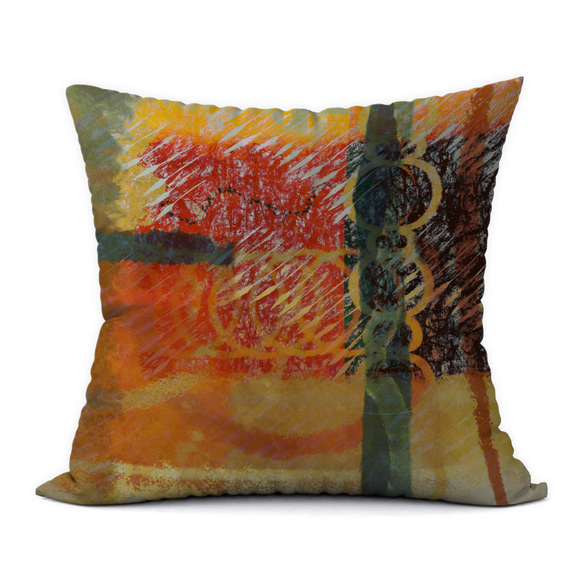 Autumn Leaves 2 #855 Decorative Throw Pillow