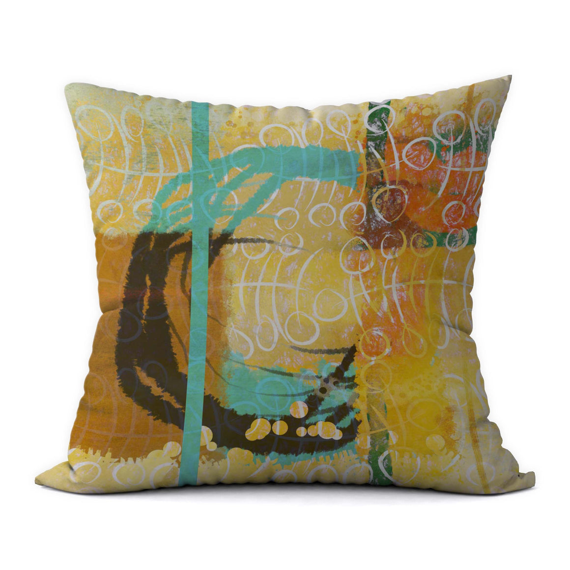 Autumn Leaves 2 #871 Decorative Throw Pillow