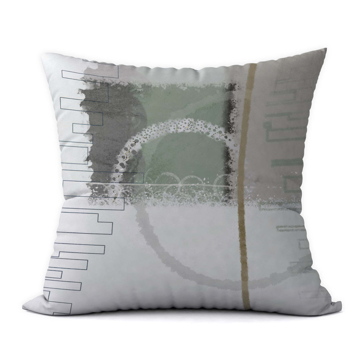 Mountain Water #111 Decorative Throw Pillow