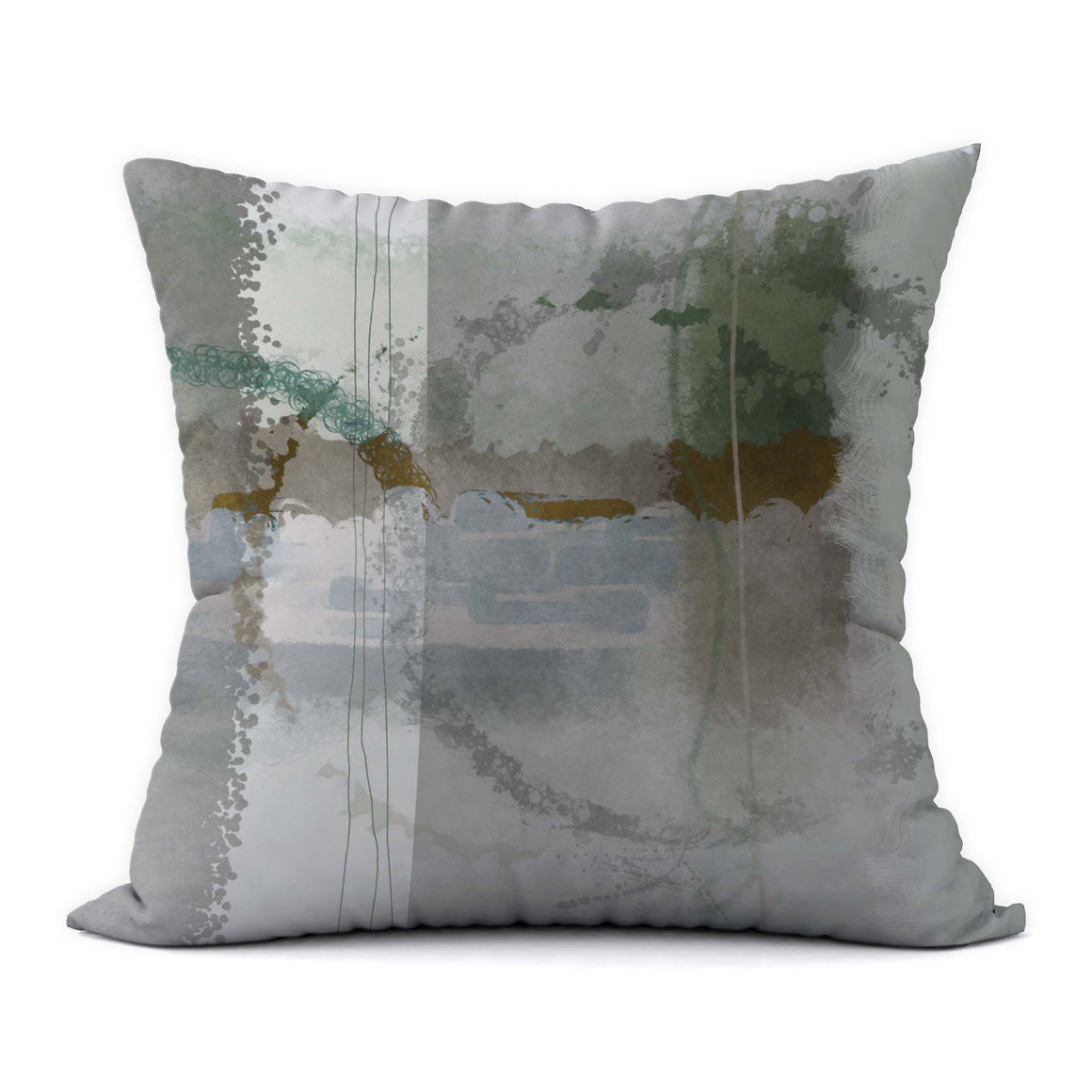 Mountain Water #135 Decorative Throw Pillow