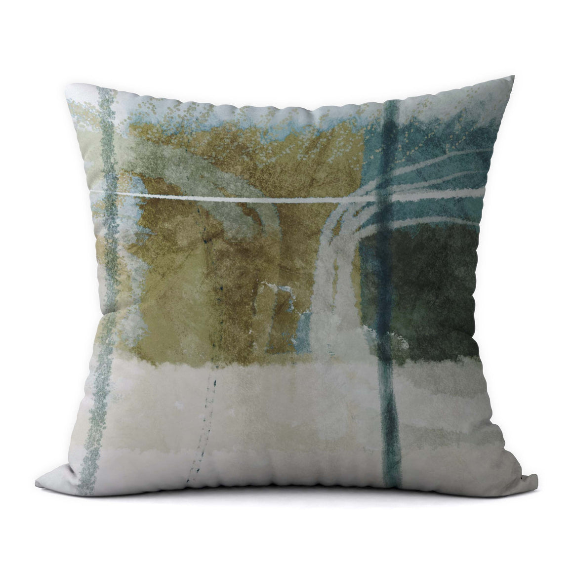 Mountain Water #157 Decorative Throw Pillow