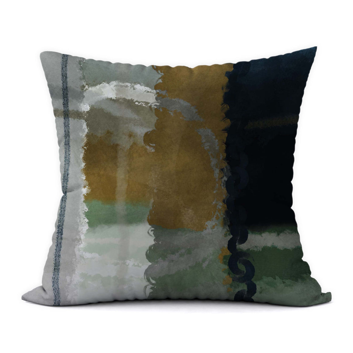 Mountain Water #162 Decorative Throw Pillow