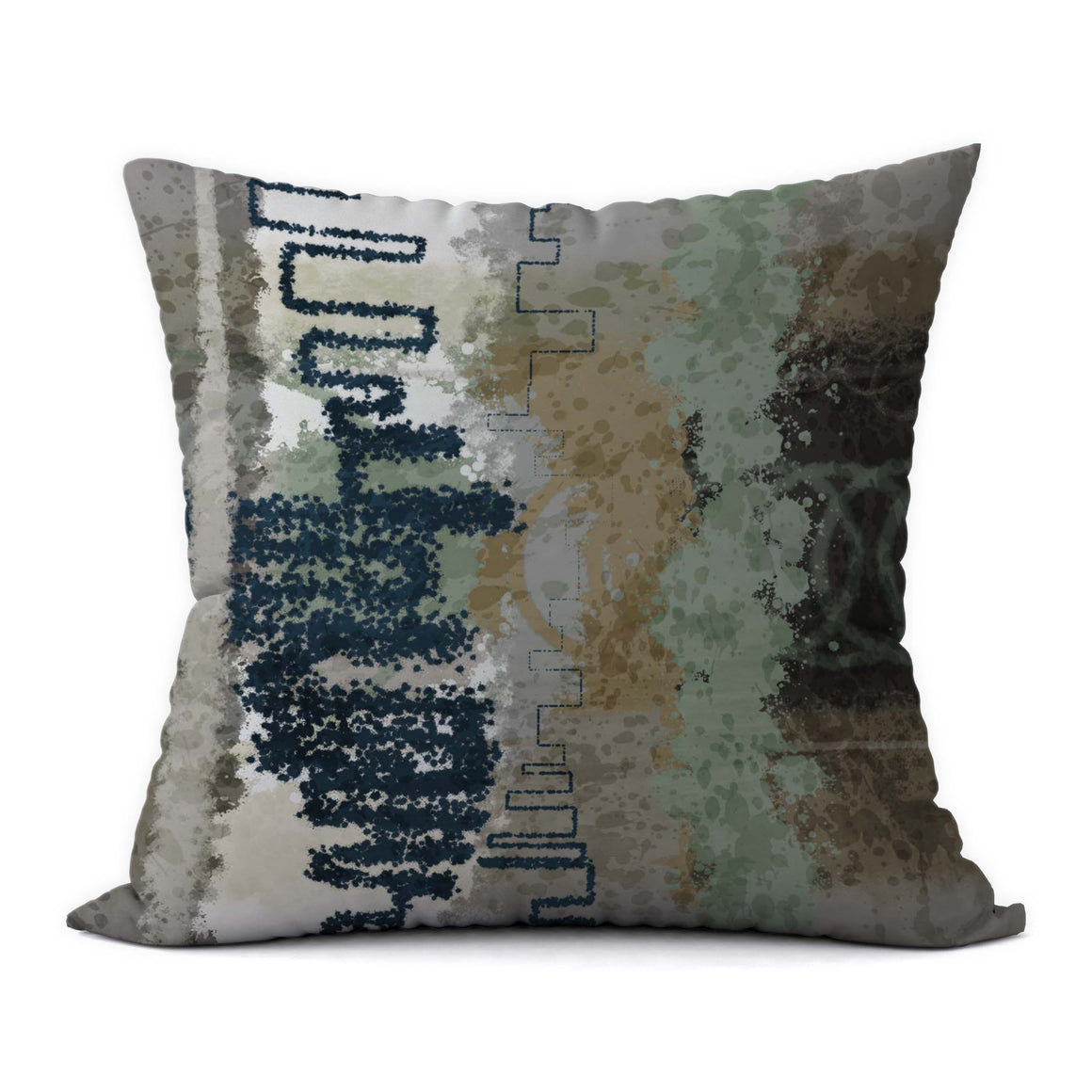 Mountain Water #222 Decorative Throw Pillow