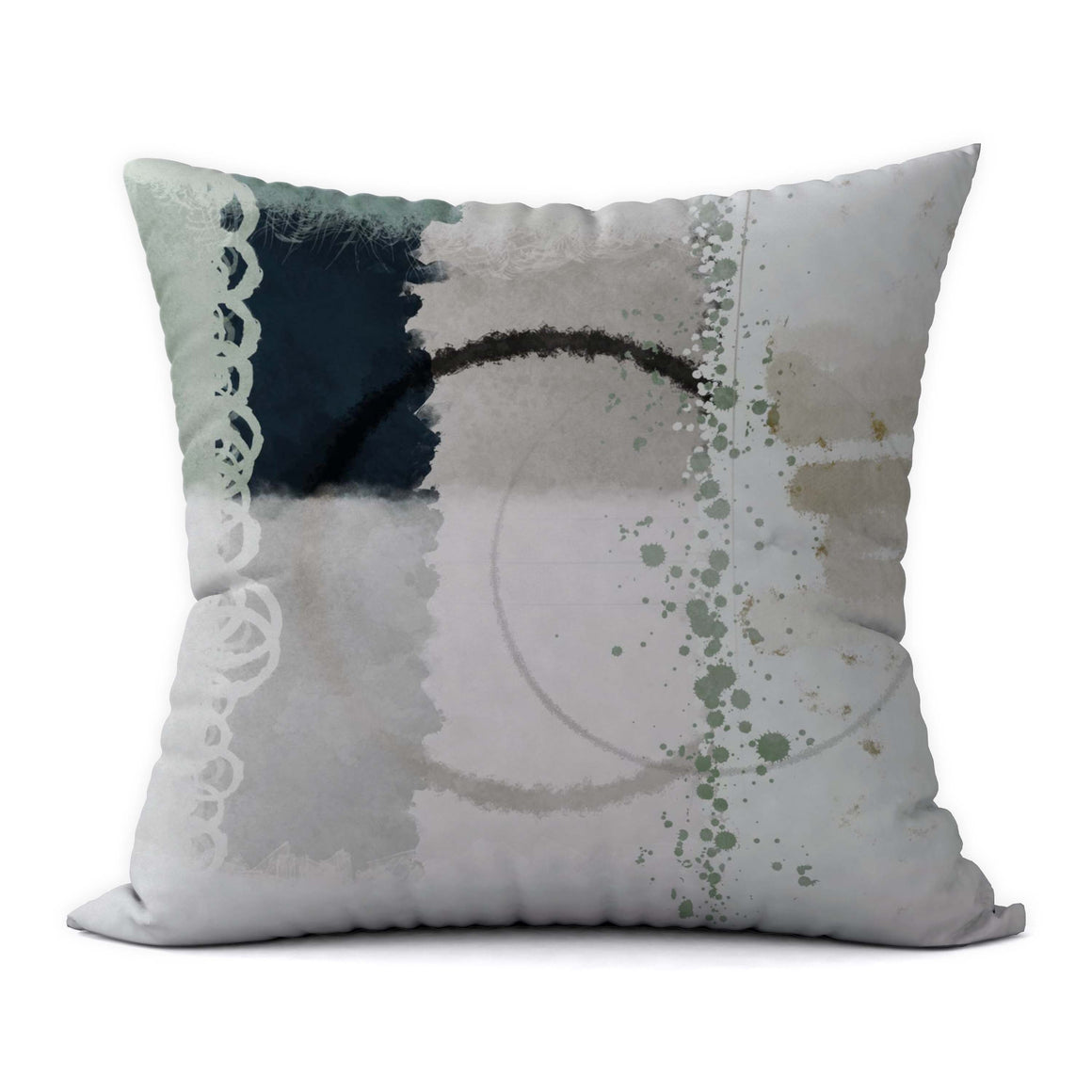 Mountain Water #376 Decorative Throw Pillow