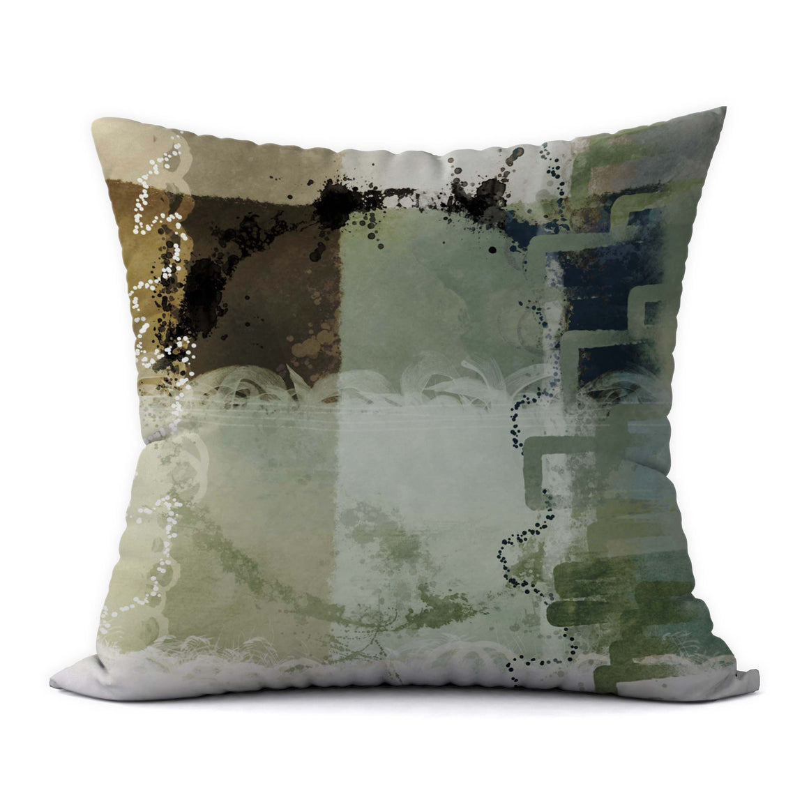 Mountain Water #436 Decorative Throw Pillow