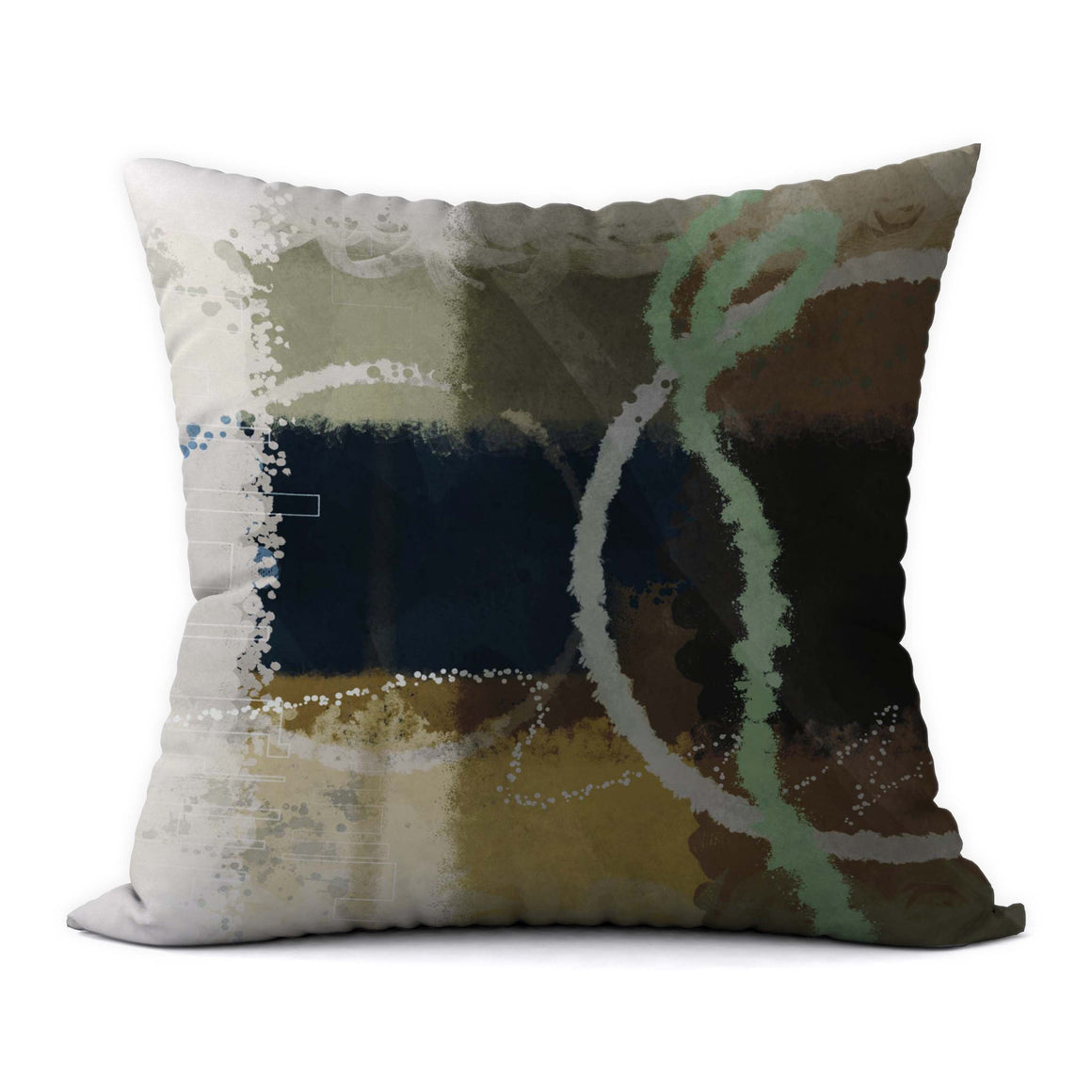 Mountain Water #477 Decorative Throw Pillow