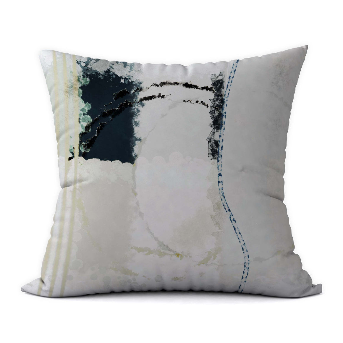 Mountain Water #491 Decorative Throw Pillow