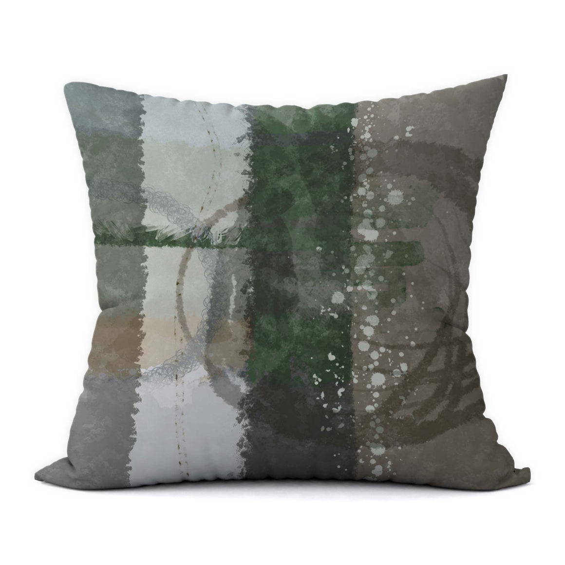 Mountain Water #500 Decorative Throw Pillow