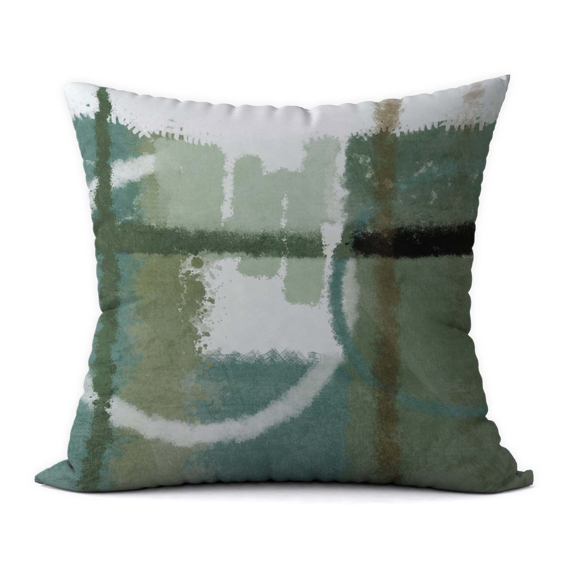 Mountain Water #514 Decorative Throw Pillow