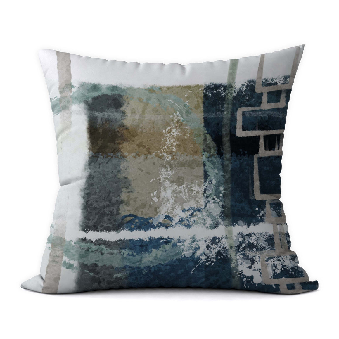 Mountain Water #519 Decorative Throw Pillow