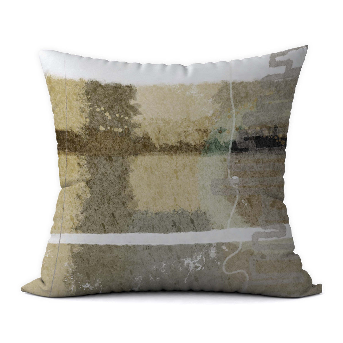 Mountain Water #524 Decorative Throw Pillow