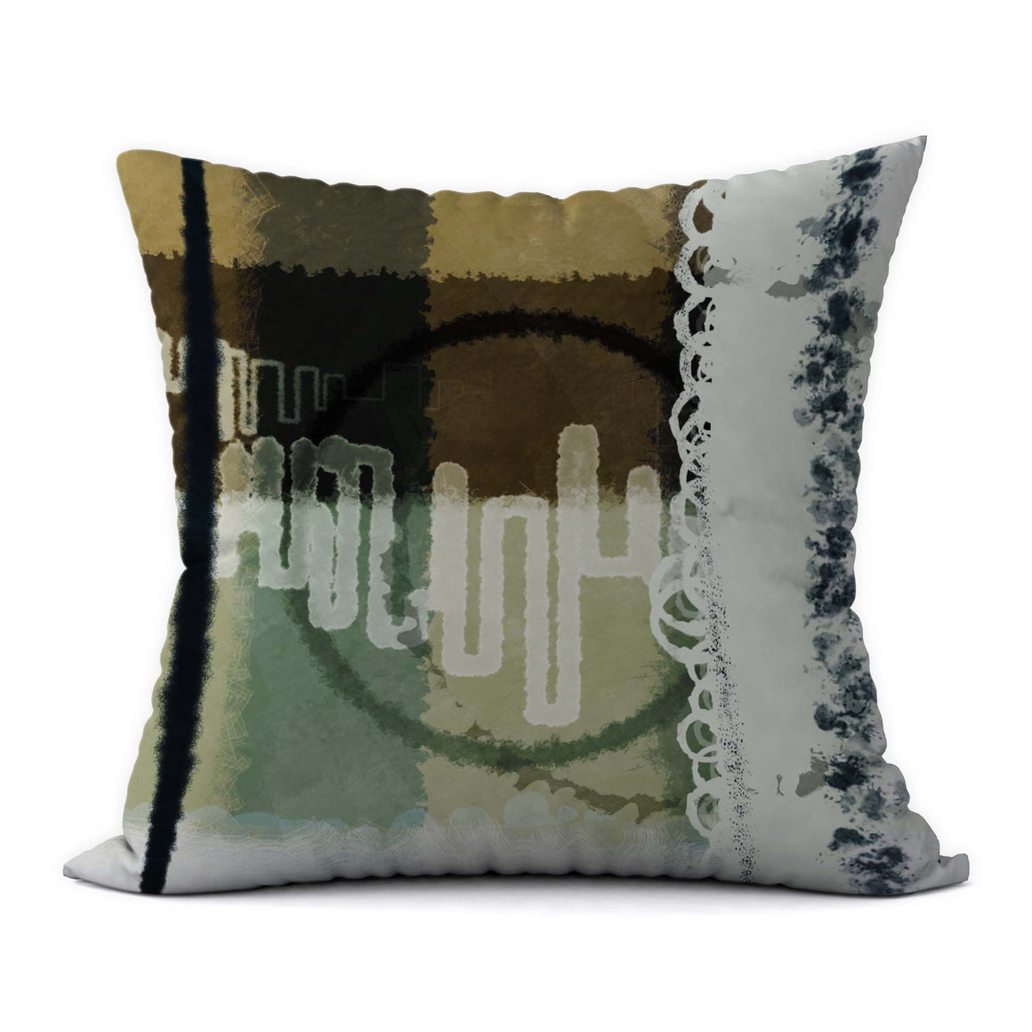 Mountain Water #531 Decorative Throw Pillow