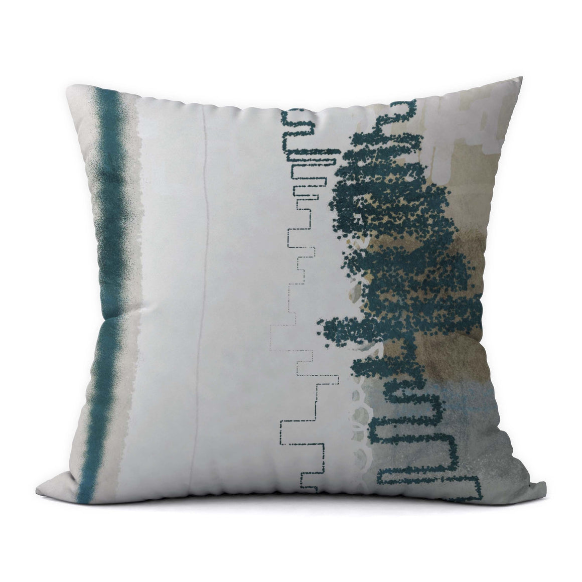 Mountain Water #532 Decorative Throw Pillow