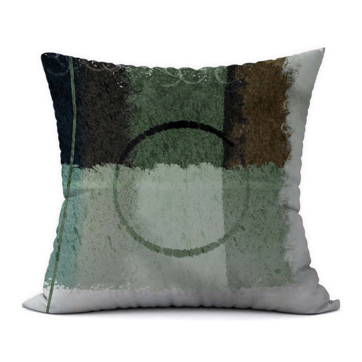 Mountain Water #551 Decorative Throw Pillow