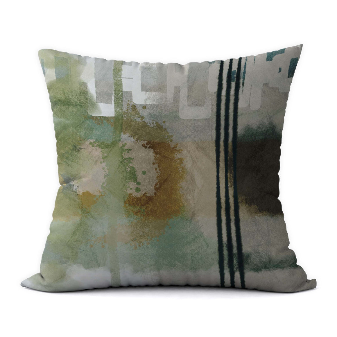 Mountain Water #557 Decorative Throw Pillow