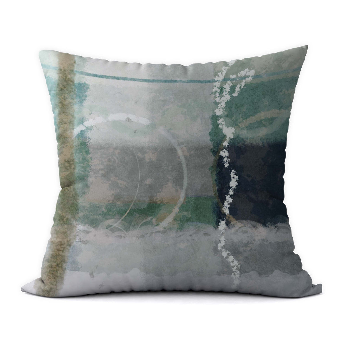 Mountain Water #562 Decorative Throw Pillow