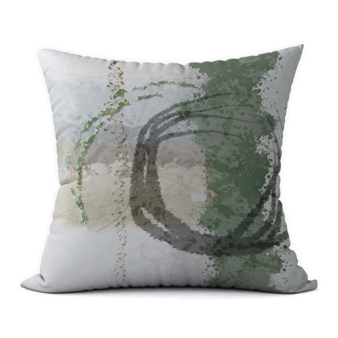 Mountain Water #585 Decorative Throw Pillow