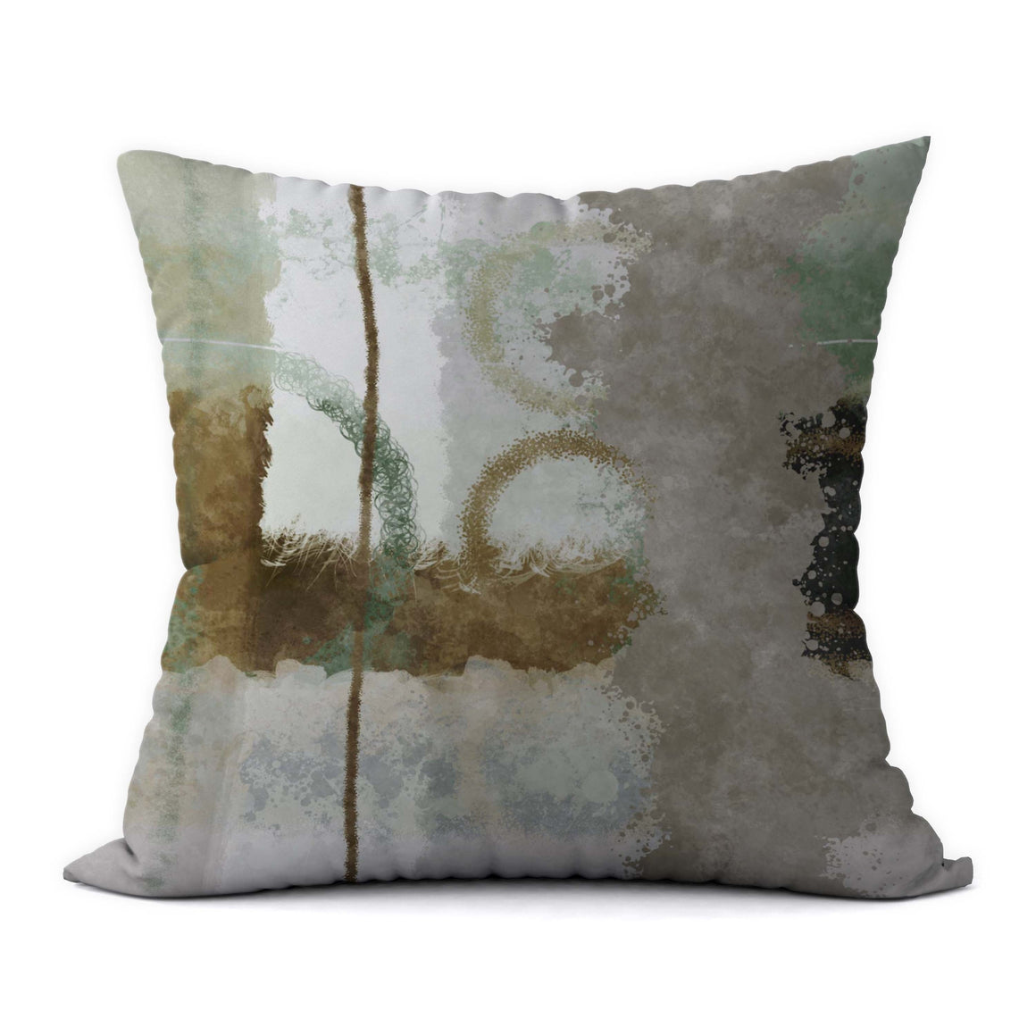 Mountain Water #722 Decorative Throw Pillow