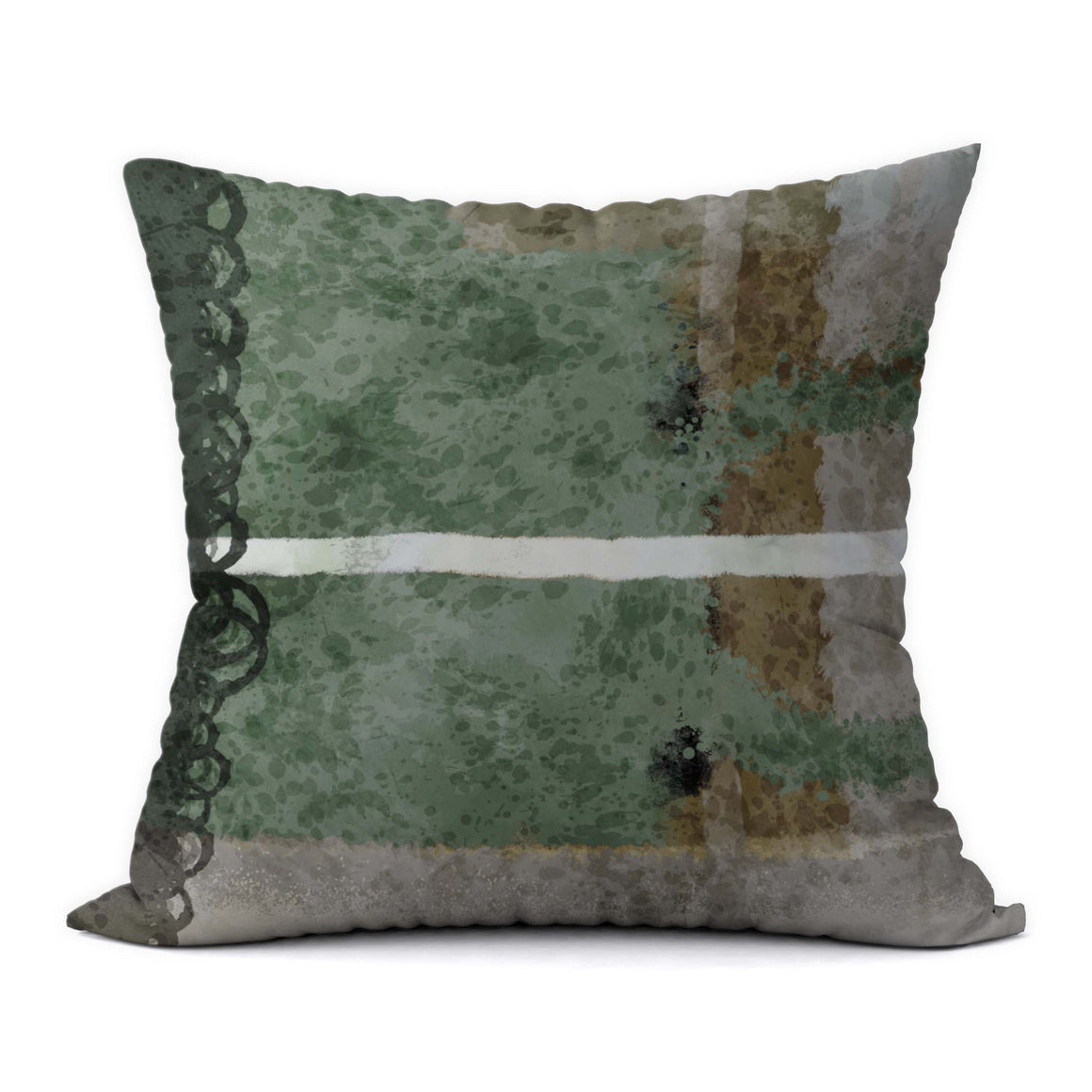 Mountain Water #733 Decorative Throw Pillow