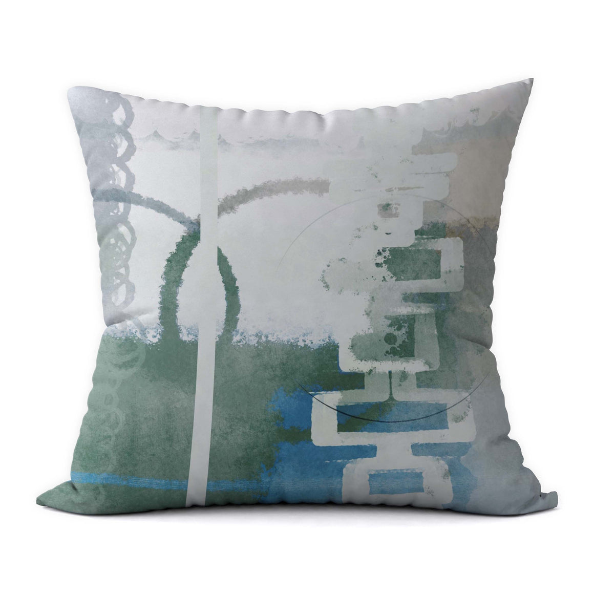 Mountain Water #750 Decorative Throw Pillow