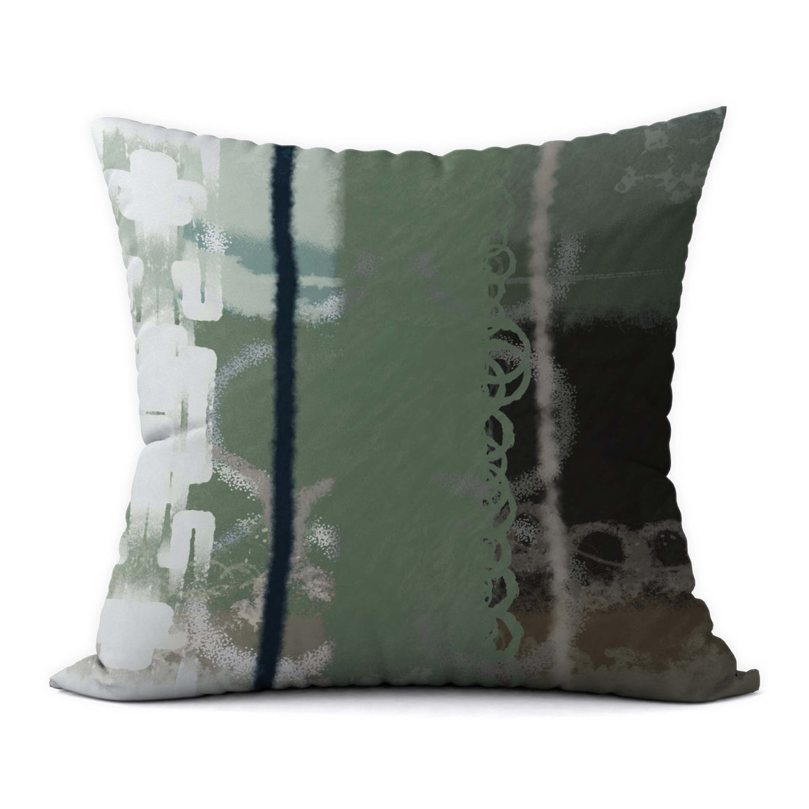 Mountain Water #857 Decorative Throw Pillow