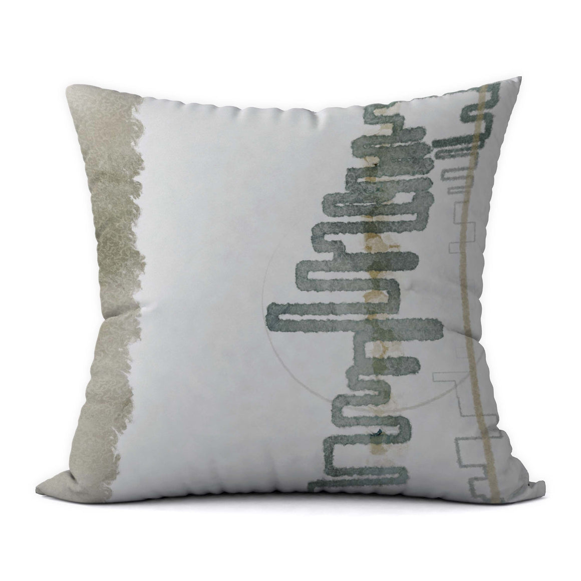 Mountain Water #883 Decorative Throw Pillow