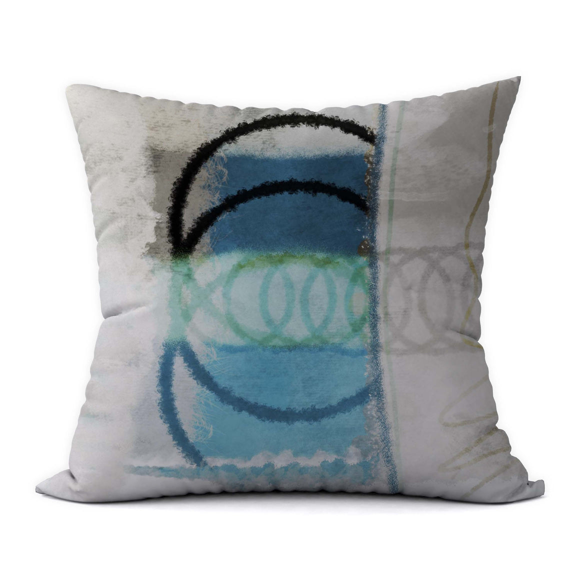 Mountain Water #916 Decorative Throw Pillow